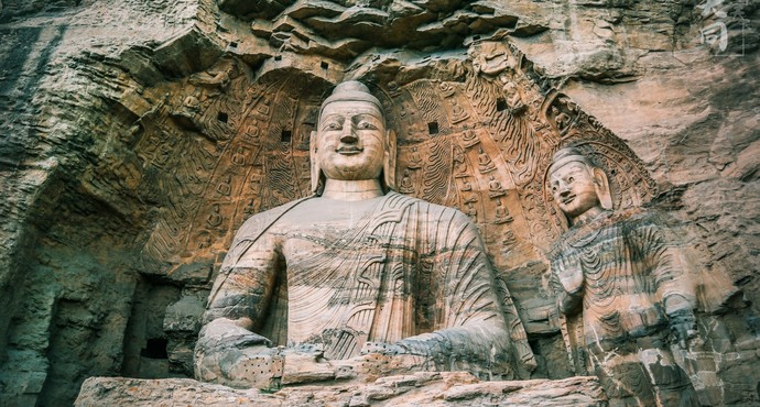 云岡石窟 云岡石窟