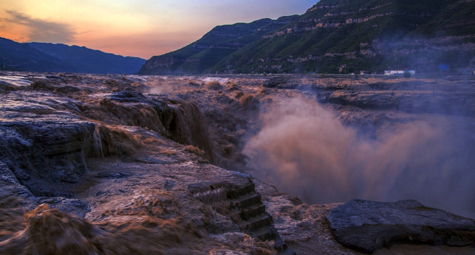 黃河壺口瀑布 黃河壺口瀑布