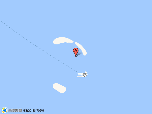 三沙地圖
