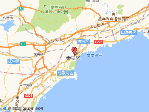 秦皇島地圖