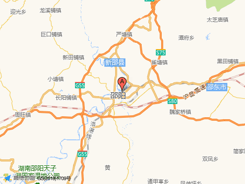 邵陽地圖