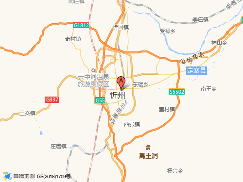 忻州地圖