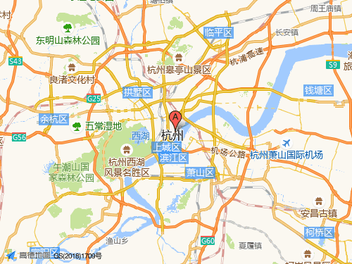 杭州地圖