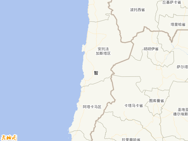 智利地圖