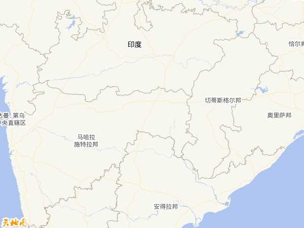 印度地圖