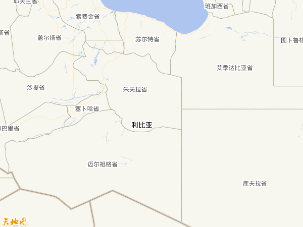 利比亞地圖 利比亞地圖