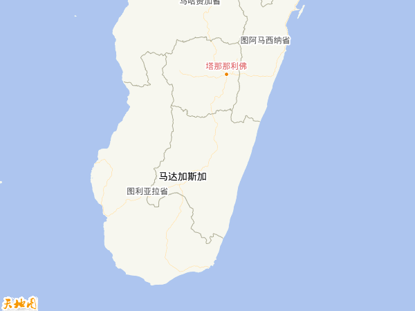 馬達(dá)加斯加地圖 馬達(dá)加斯加地圖