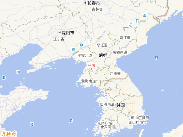 朝鮮地圖