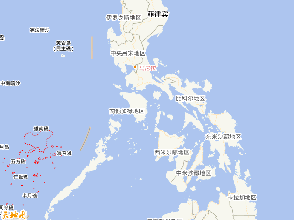菲律賓地圖