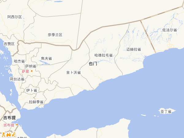 也門地圖